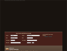 Tablet Screenshot of geminilimoservice.com